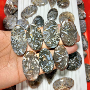 Lote de Gemas Sueltas de Ágata en Forma de Barra, Calidad Grado AAA+, Cabujón de Ágata en Forma Libre Hecho a Mano para la Fabricación de Collares, Formas Variadas - Product Image 2