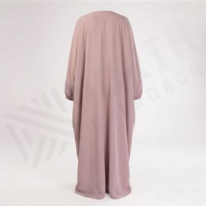 Abaya Recta Premium Modesta para Mujeres Musulmanas, Vestido Largo a la Moda, Fabricación al por Mayor, Exportación, Etiqueta Personalizada, Nuevo - Product Image 2