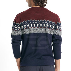 Pulls pour hommes, décontractés, à manches longues, tricotés, chauds, légers, col rond, mode, vêtements confortables pour hommes - Product Image 5