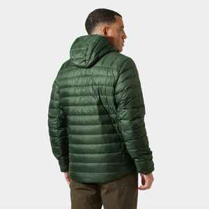 Veste matelassée haut de gamme pour homme, manteau chaud d'hiver à capuche, veste matelassée streetwear personnalisée OEM pour homme, veste d'hiver noire à capuche - Product Image 4