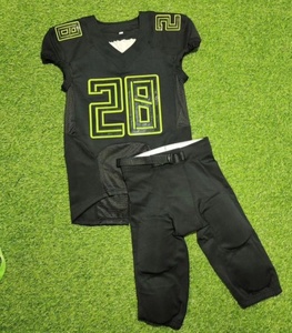 Latest Design Best Selling Cheap Price American Football Uniform Soft Fabric Custom Design American Football Uniform - Product Image 2