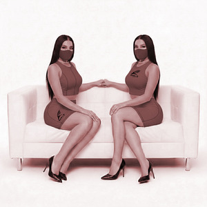 Conjunto de faldas personalizadas OEM estilo 2024 para mujer, top corto con capucha y estampado de logotipo informal, conjunto de faldas con capucha para invierno. - Product Image 5