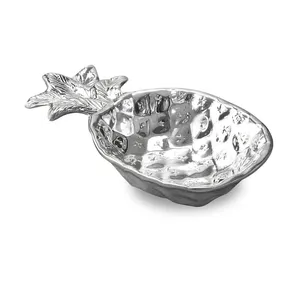 Trending Sculptural <b>Metal</b> <b>Bowl</b> with Flowing Organic Shape for Modern Dining and Hospitality InteriorsContemporary Handmade <b>Metal</b> - Product Image 1