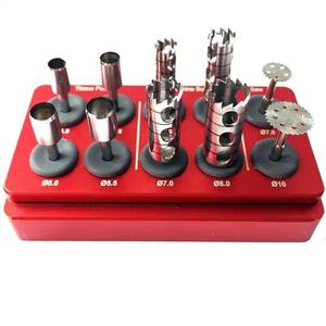 Instrumentos Bone Bridge con Certificación CE, Juego de Brocas Trephine para Implantes Dentales BBI-335, Acero Inoxidable, Manual, Reutilizable, Cabeza de 1.4mm - Product Image 4