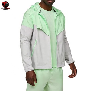 Conjunto Deportivo Personalizado, Chaqueta Cortavientos de Nailon y Pantalones Cortos, Conjunto de Dos Piezas para Hombre, Ropa Deportiva Urbana - Product Image 2