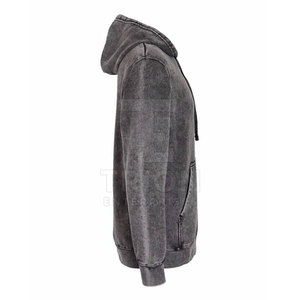 Sudaderas con capucha de alta calidad con lavado ácido en colores personalizados, sudaderas con capucha de corte ajustado con lavado ácido, sudaderas con capucha con logotipo personalizado con lavado ácido para venta en línea - Product Image 3