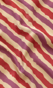 Tissu en coton cambre géométrique abstrait, 58/60 pouces, respirant, tissé, pour vêtements féminins, poids moyen 120 GSM - Product Image 5