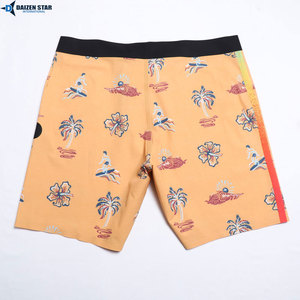 DAIZEN STAR - Shorts de Baño para Hombre con Estampado Floral, Secado Rápido, Cintura con Cordón, Traje de Baño Informal, Tejido de Punto de Poliéster y Elastano, 180g - Product Image 3