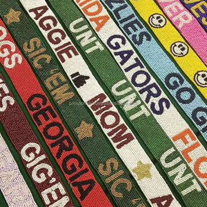 กระเป๋าลูกปัดลายเสือต่อสู้สุดฮอตทันสมัยแบบม้วนสีน้ำเงินคาดลำตัว - Product Image 4