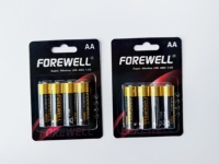 Pile alcaline à large plaque FOREWELL LR6 AA 1,5 V 2700 mAh, étanche, pour lampe de poche, télécommande et jouets (vente en gros)