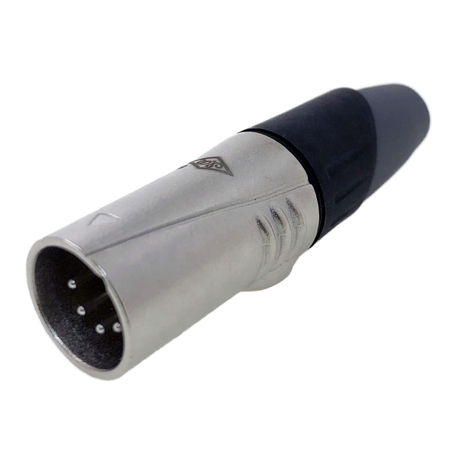 High Quality Professional Audio Video 5-Pin Male XLR Cable Connector Zinc Alloy Housing Nickel Plated Copper Alloy Contacts