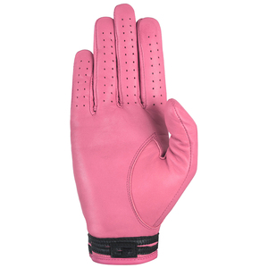 Gant de golf en cuir véritable blanc et rouge, main droite, antidérapant, à enfiler, unisexe, fabriqué au Pakistan, derniers gants de golf sportifs - Product Image 3