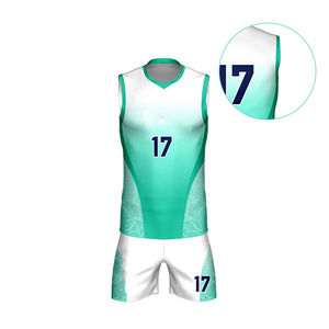 Uniformes de Voleibol Personalizados con Logotipo, Transpirables, Tallas Grandes, para Verano/Invierno/Otoño, Unisex, MOQ Bajo, Hechos en Pakistán - Product Image 6