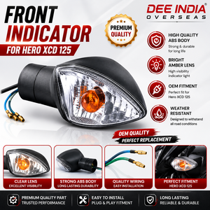 ไฟหน้ารถมอเตอร์ไซค์สำหรับ HERO XCD 125สัญญาณไฟเลี้ยวประกอบอะไหล่ทดแทน - Product Image 3