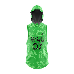 Customized 7v7 American Flag Football Jersey 100% Polyester Quick Dry Sleeveless <b>Pullover</b> Plus Size Front Sublimated OEM ODM - Product Image 5