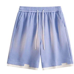 Summer Unisex Cotton Vintage <b>Sweat</b> Sun Faded Acid Wash <b>Shorts</b> Custom logo Acid Wash <b>Shorts</b> for Sun Fade <b>Shorts</b> OEM Service - Product Image 2