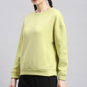Sweat-shirts pour femmes respirants et personnalisés, effet délavé, 100 % coton, coupe classique – Meilleur fournisseur en gros - Product Image 3