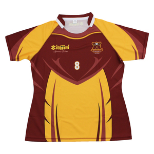 Maillots de rugby de haute qualité en sublimation, design de logo personnalisé, ensemble de vêtements d'équipe pour hommes, vêtements de sport de qualité avec maillot à manches courtes - Product Image 3