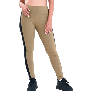 Leggings de sport taille haute sans couture respirants pour femme, avec logo personnalisé, pour la gym, le fitness et le yoga, effet ventre plat - Product Image 6
