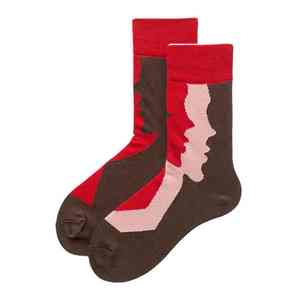 Chaussettes habillées en coton mélangé personnalisées OEM, douces, extensibles, colorées et tendance pour hommes et femmes, confort au quotidien - Product Image 5