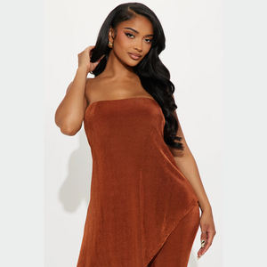 Mono de tirantes finos estilo HO, nuevo diseño, sin mangas, con pantalón acampanado, para mujer - Product Image 2