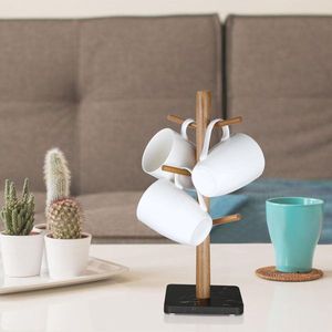 Vietnam Handmade Wooden <b>Bamboo</b> Mug Holder <b>Coffee</b> <b>Cup</b> Rack Kitchen Storage Organizer Wholesale Manufacturer - Product Image 4