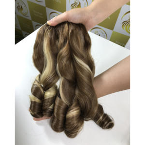 Cabello virgen 100% vietnamita de doble punta para rizos voluminosos, colores personalizados, 22'', 24'', 26'', precio mayorista, pedido personalizado - Product Image 4