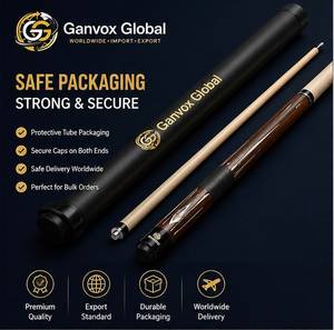 Ganvox Global One Piece Pool Cue Maple Wood Shaft Maple Butt Sleeve High Quality Light Weight Durable for Pool Games - Product Image 4