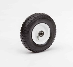 Roue pneumatique remplie d'air Caldwell fabriquée en Thaïlande, 8 pouces, 2.50-4, pour nettoyeur haute pression, pulvérisateur, chariot à main, chariot, chariot à roulettes et wagon - Product Image 1