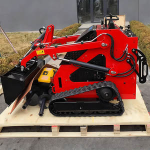 Woer Mini Skid Steer <span class=keywords><strong>Loader</strong></span> Bersertifikat EPA <span class=keywords><strong>CE</strong></span> Mesin Diesel Bensin Peralatan Konstruksi Pertanian Pengiriman Gratis - Product Image 1