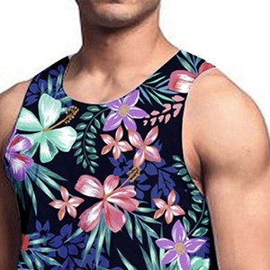 Débardeur de sublimation pour homme à prix abordable, qualité supérieure, logo/couleurs personnalisables, tendance, léger - Product Image 2