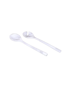 Handmade Resin <b>Salad</b> <b>Tools</b> Server Set Modern Artistic Design Eco-Friendly Dishwasher Safe Tableware Home Kitchen Decor American - Product Image 2