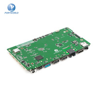 Placa Base Portworld RK3566 IoT Gateway con Decodificación 4K, MIPI, EDP, WiFi6 de Doble Banda, 5G y Pantalla Táctil para Máquinas POS con Certificación CE