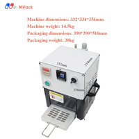 Machine portative semi-automatique de cachetage de capsule de bureau pour l'usage de maison et de petite usine de laboratoire