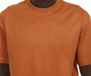 Camiseta de Hombre, Estilo Urbano, 200GSM, 100% Algodón, Corte Cuadrado, Hombros Caídos, con Logotipo Personalizado, Transpirable, de Secado Rápido y Cómoda, Superventas - Product Image 5