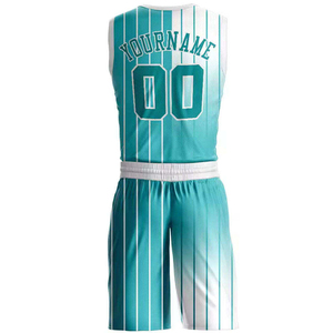 Tenues de basketball personnalisées imprimées au Pakistan, respirantes, anti-humidité, antibactériennes, grandes tailles, vêtements de sport, service OEM - Product Image 6