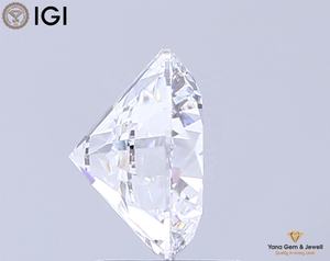 Diamante Cultivado en Laboratorio CVD de Forma Redonda de 8.54 mm, 2.50 Quilates con Certificado IGI, Color D, Claridad VVS1, Elegante Centro de Atención - Product Image 4