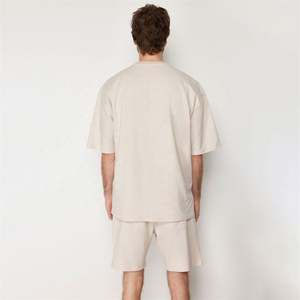 Conjunto Deportivo de Verano para Hombre, 2 Piezas, Camiseta y Pantalones Cortos, Poliéster/Algodón, Estampado Personalizado - Product Image 2