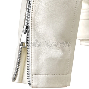 เสื้อแจ็คเก็ตหนังแท้สำหรับผู้หญิง, เสื้อแจ็คเก็ตหนังแท้แฟชั่น - Product Image 6