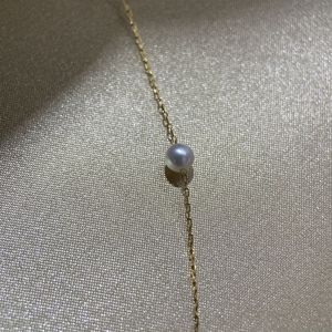 Collier en perles d'eau douce de coquille de cheval exquises de Zhuji, style cool sans collision de clavicule, doux et immaculé, de niche - Product Image 2