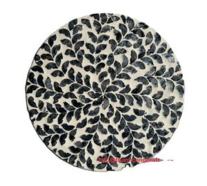 Hot New Design Haute Qualité Nacre Décoratif Table Ronde Napperon Capiz Shell Incrustation Napperons Du Vietnam - Product Image 3