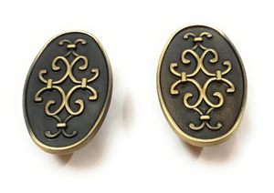 Poignée de porte à finition antique, boutons de meuble durables en zinc pour tiroirs, armoires de cuisine, poignée décorative pour la maison - Product Image 6