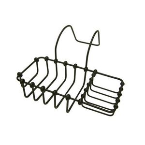 Porte-savon en métal minimaliste moderne pour comptoir de salle de bain avec trous de drainage, organiseur de savon - Product Image 1