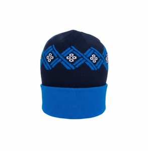 Gorro de punto acanalado con logo de diamantes de imitación, gorro de invierno negro de jacquard, gorro de esquí, gorro de pescador liso al por mayor, gorro de jacquard 2026 - Product Image 1