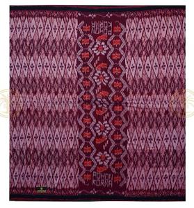 Pohon Korma Ethnic Woven <b>Sarong</b> Lungi Geometric Pattern Prayer Adults All Seasons Handmade Indonesia - Product Image 3