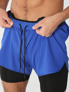 Short de course athlétique pour homme, design personnalisé haut de gamme, séchage rapide, pour entraînement et jogging - Product Image 5