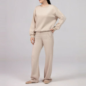 Pakistan Made Cheap Price Women Co-Ord <b>Set</b> OEM Services New High Quality Solid Casual Spring/Summer 2 Piece Long Eco-Friendly - Product Image 1