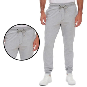 OEM ODM Services Sport Goods Men's Casual Pants <b>Drawstring</b> <b>Trousers</b> With Pockets Jogger men's pants straight curved striped - Product Image 5