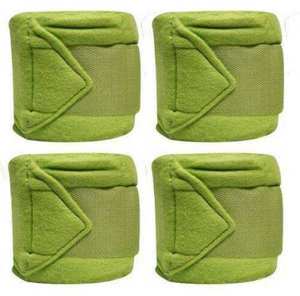 Vendas de fieltro no tejido coloridas para patas de caballo, vendas equinas de terciopelo para entrenamiento, viajes y uso en establos, protección colorida para patas de caballo - Product Image 2