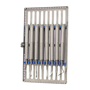 Kit de Periotomos Flexibles de Alta Calidad, Instrumentos Dentales Manuales Reutilizables de Acero Inoxidable - Product Image 3